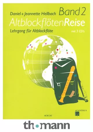 Acanthus Music AltblockflötenReise 2 + CDs