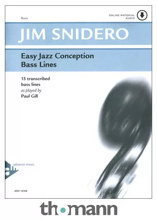 Advance Music Easy Jazz Conception Bass Line