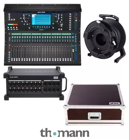 Allen & Heath SQ6, Case, DX168/X Bundle I