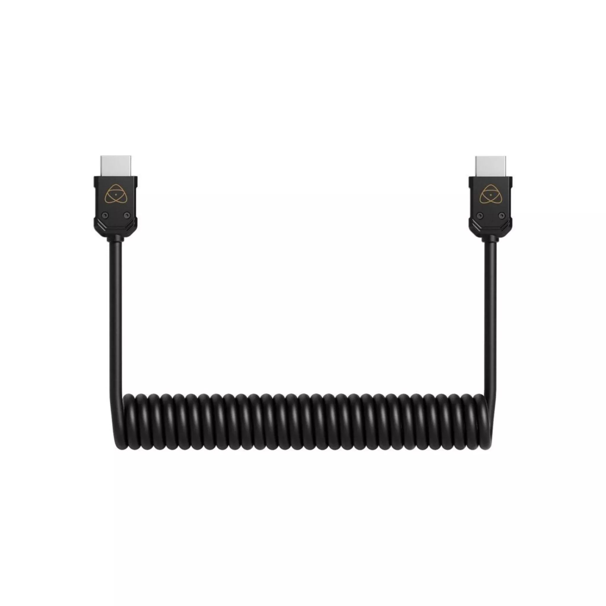 Atomos 17.7" 4K HDMI to HDMI Coiled Cable, Black