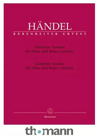 Bärenreiter Händel Sonaten Oboe
