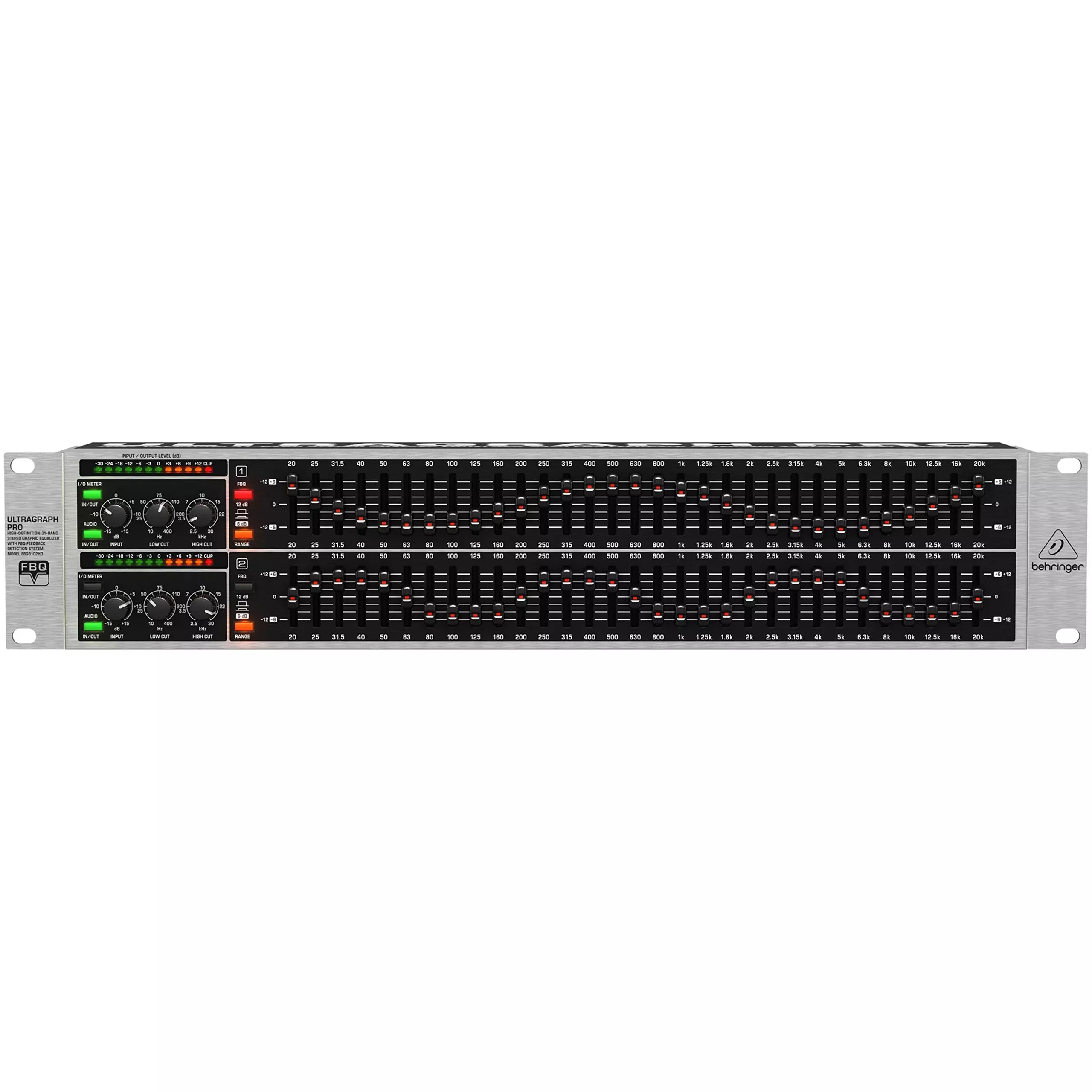 Behringer FBQ3102HD 31-Band Stereo Graphic Equalizer