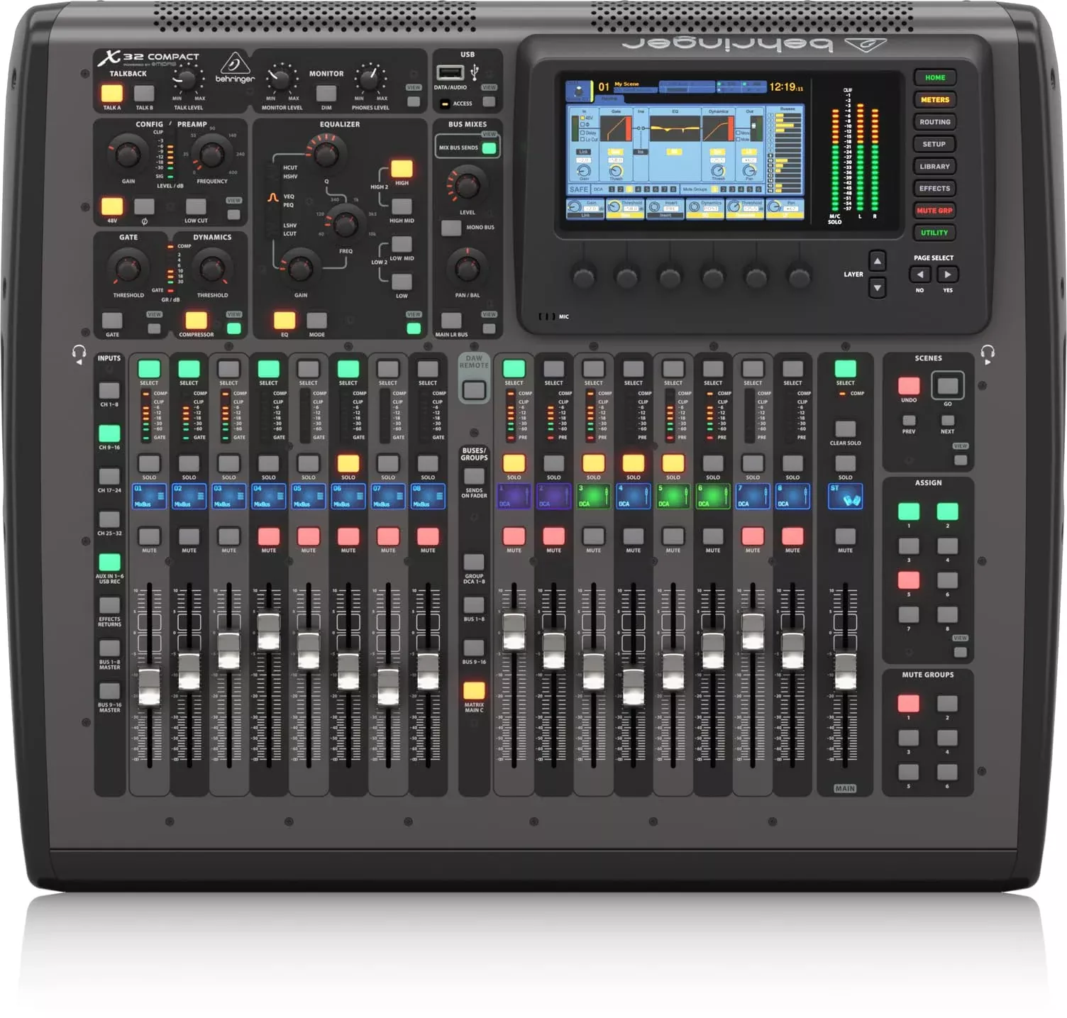Behringer X32 Compact 40-Input 25-Bus Digital Mixing Console