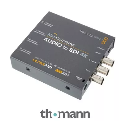 Blackmagic Design Mini Converter Audio-SDI 4K