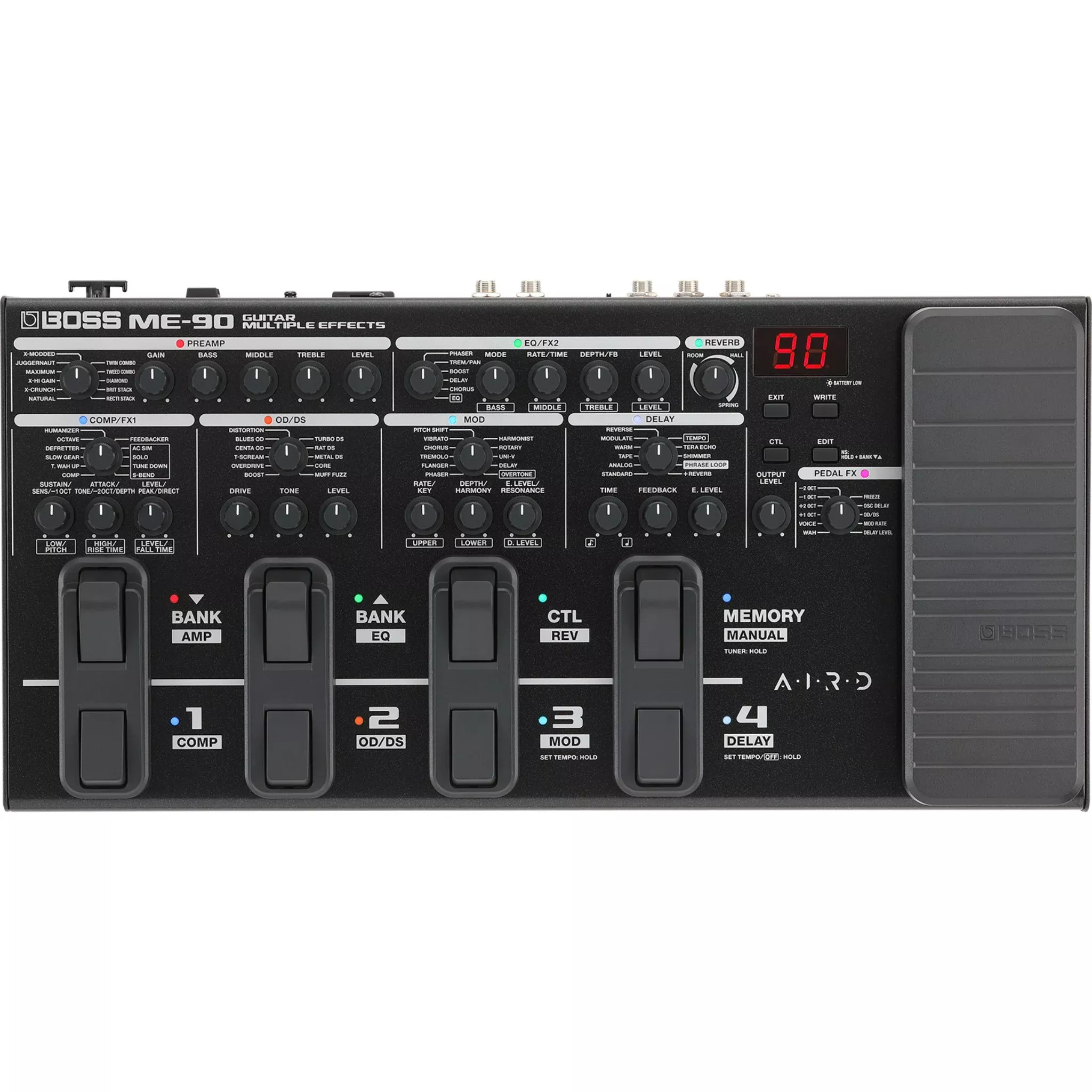 BOSS ME-90 Guitar Multiple Effects Processor