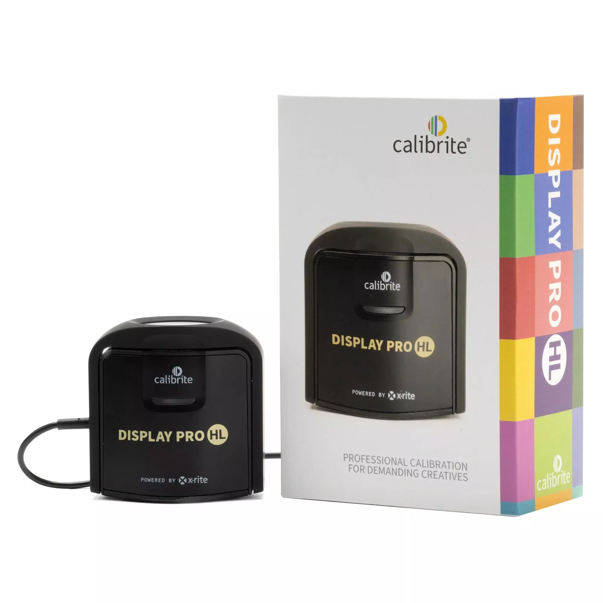 Calibrite Display Pro HL Monitor Color Calibrator - 3000 Nit High Luminance Sensor with Profiler Software