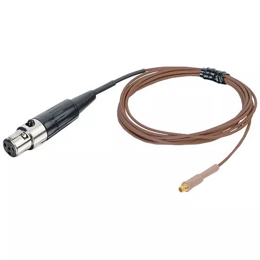 Countryman E6CABLEC2ZV - Cocoa, 2mm Duramax, 3.5mm locking for Azden