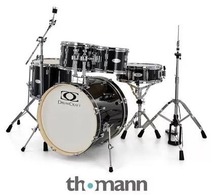 DrumCraft Series 3 Studio Set Black