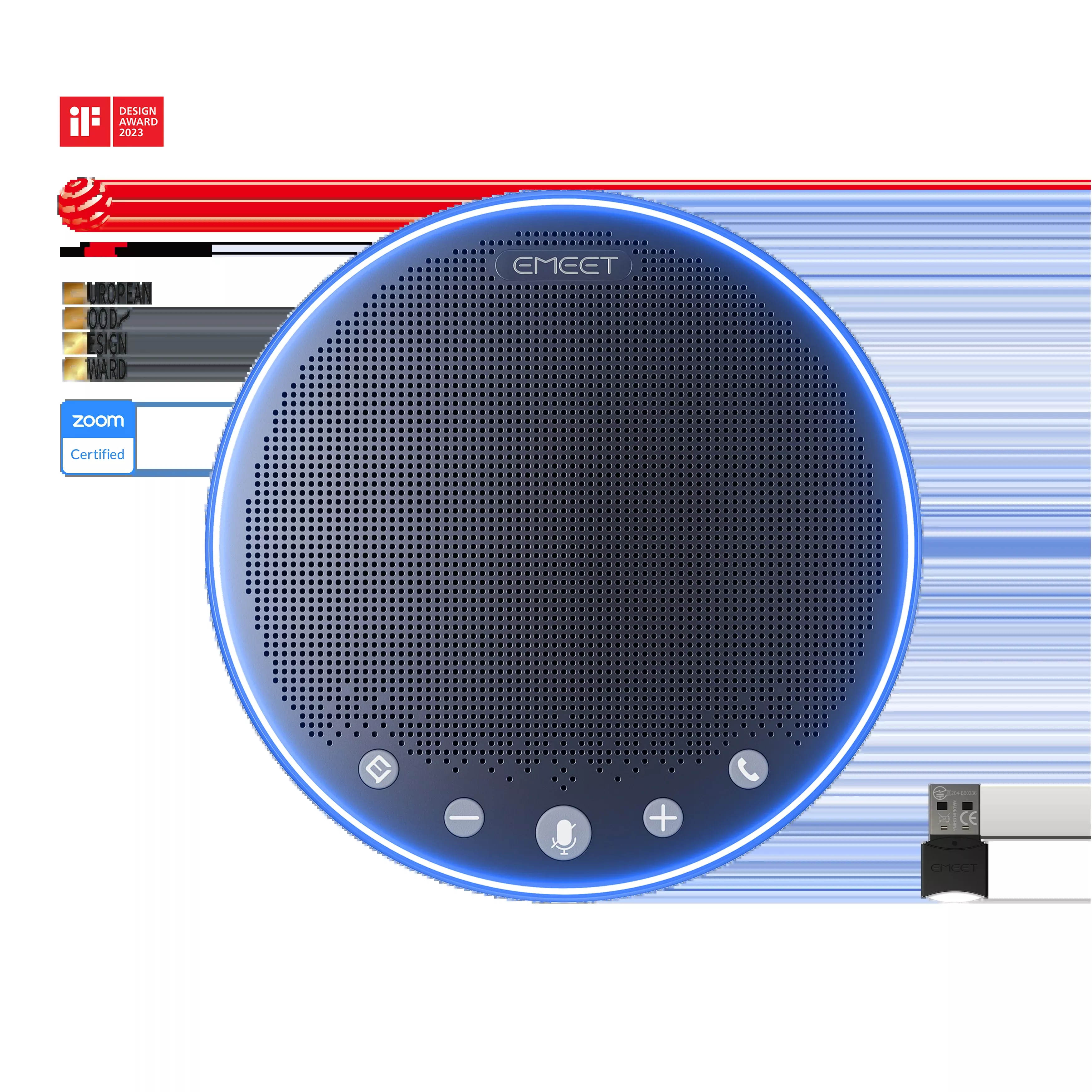 EMEET OfficeCore M3 Bluetooth Conference Speakerphone