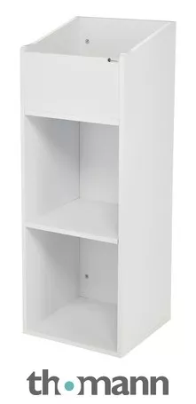 Fun Generation Vinyl Rack Three Top White