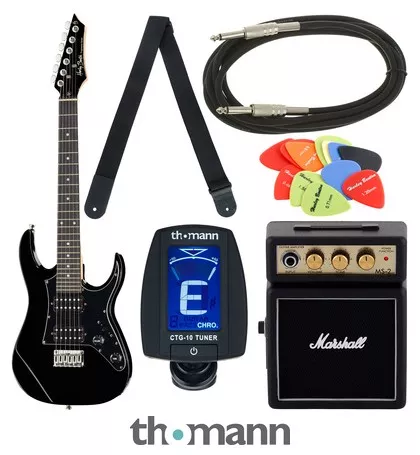 Harley Benton RG-Junior BK Bundle