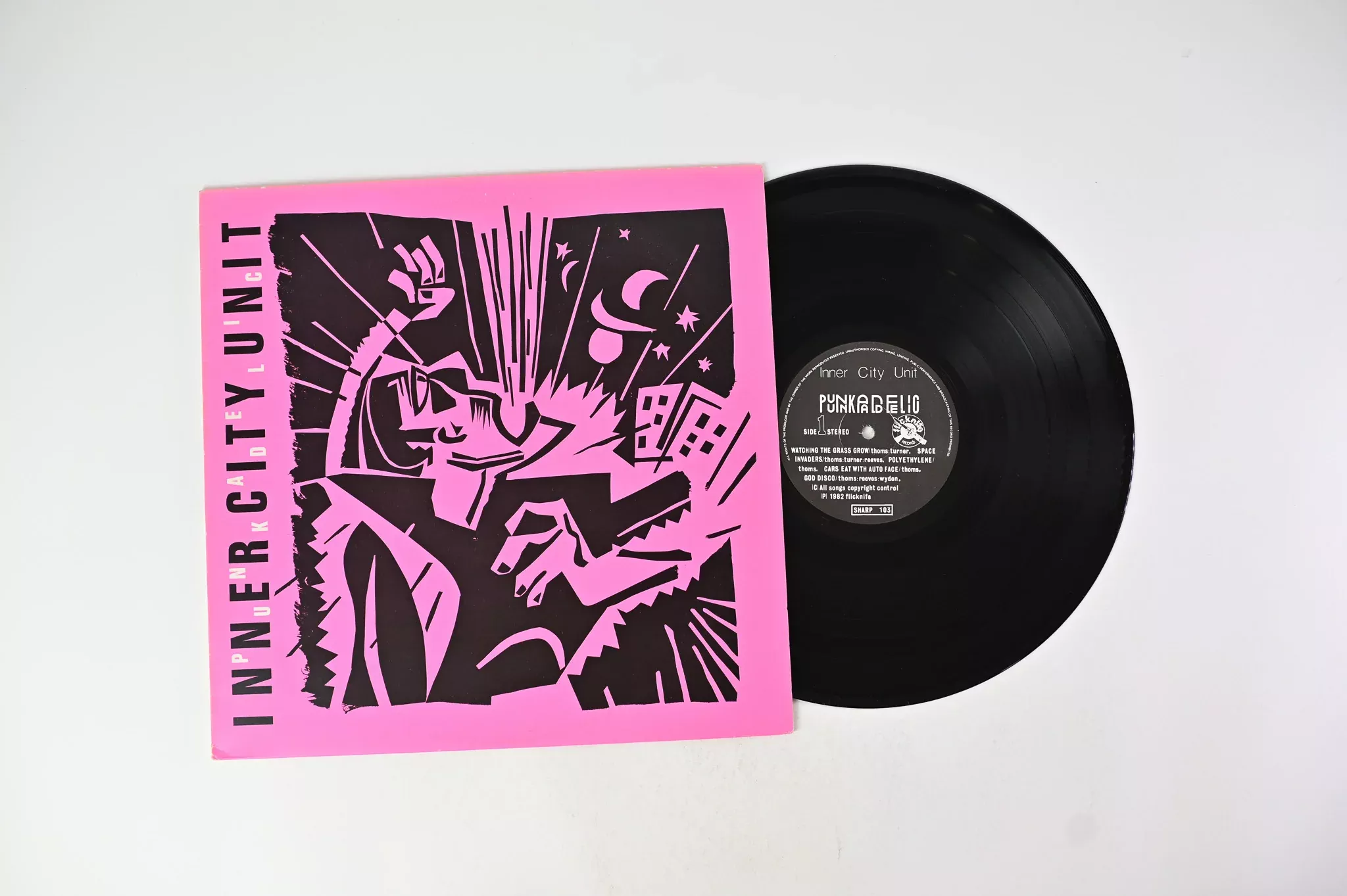 Inner City Unit - Punkadelic on Flicknife Records