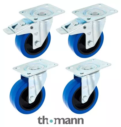 Millenium Blue Wheel Bundle 100 mm