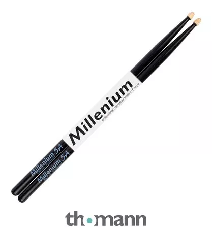 Millenium H5A Hickory Sticks Black
