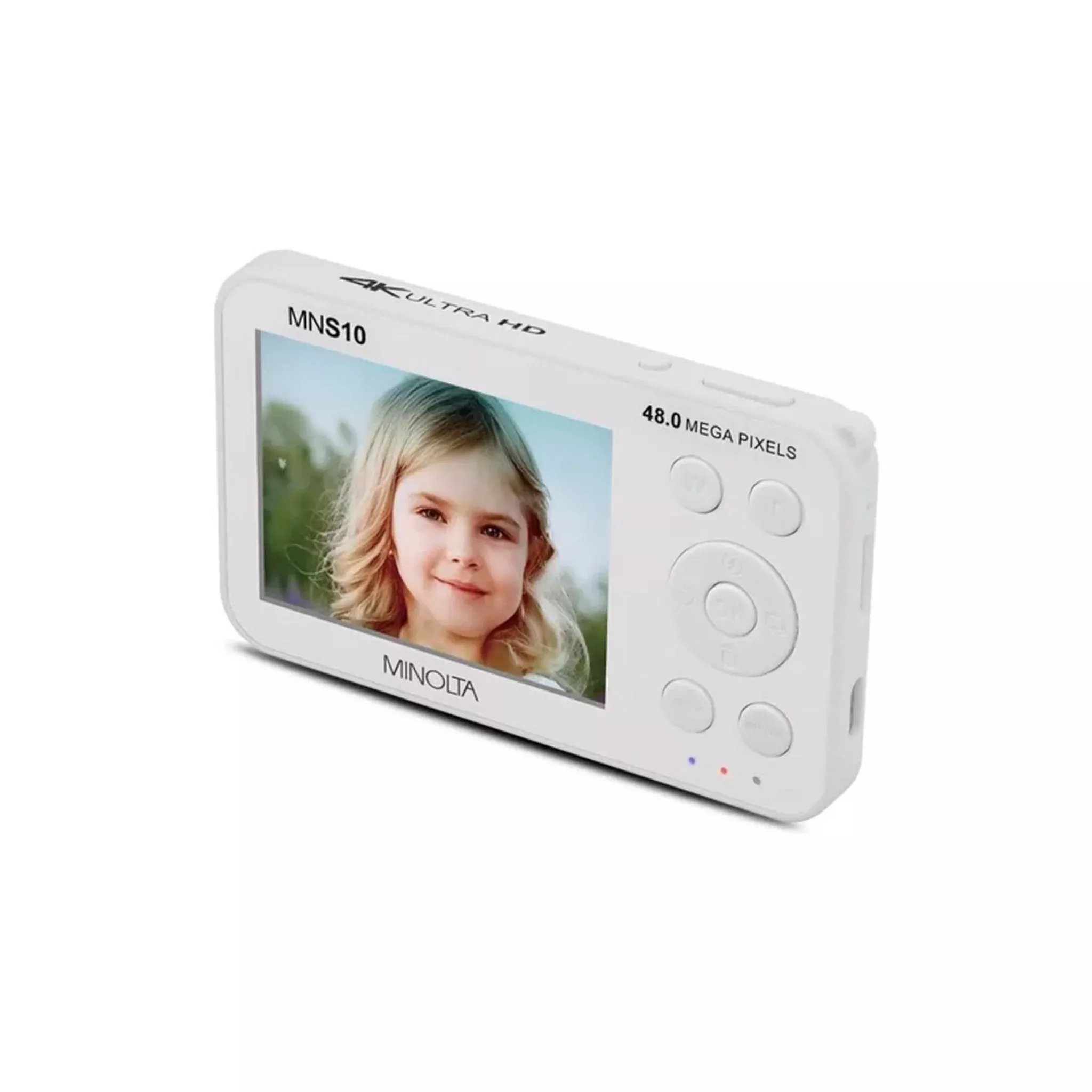Minolta MNS10 48MP 4K Ultra HD Digital Camera - White