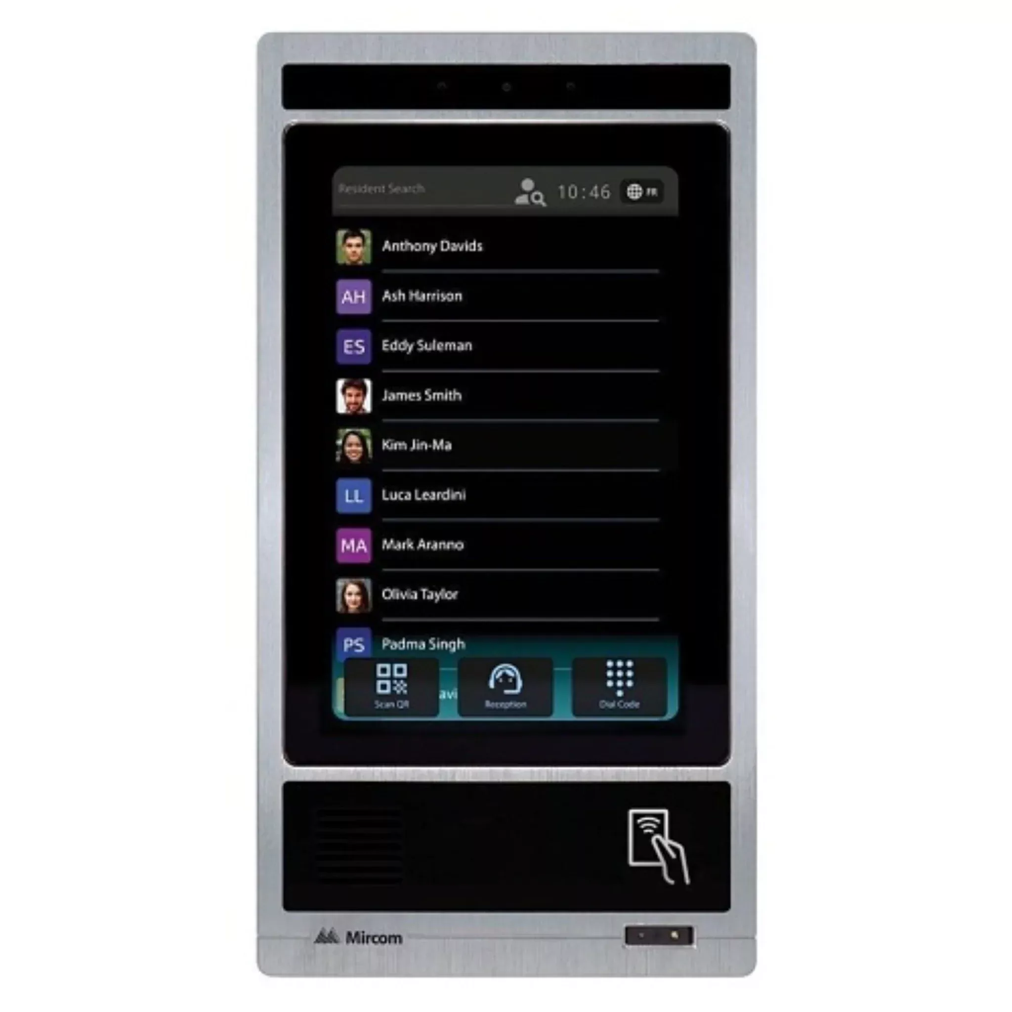 Mircom TX3-T10-G 10" Touch Video Intercom Access System