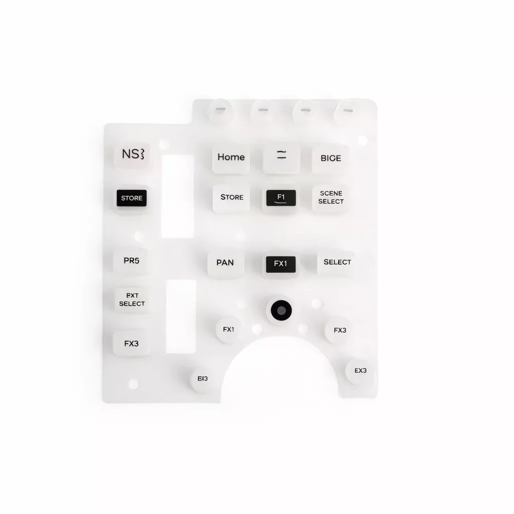 QSC PL-001014-00 Rubber Control Buttons for TouchMix-30 Pro (Pack of 2)