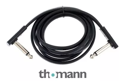 Rockboard Flat Patch Cable Black 140 cm