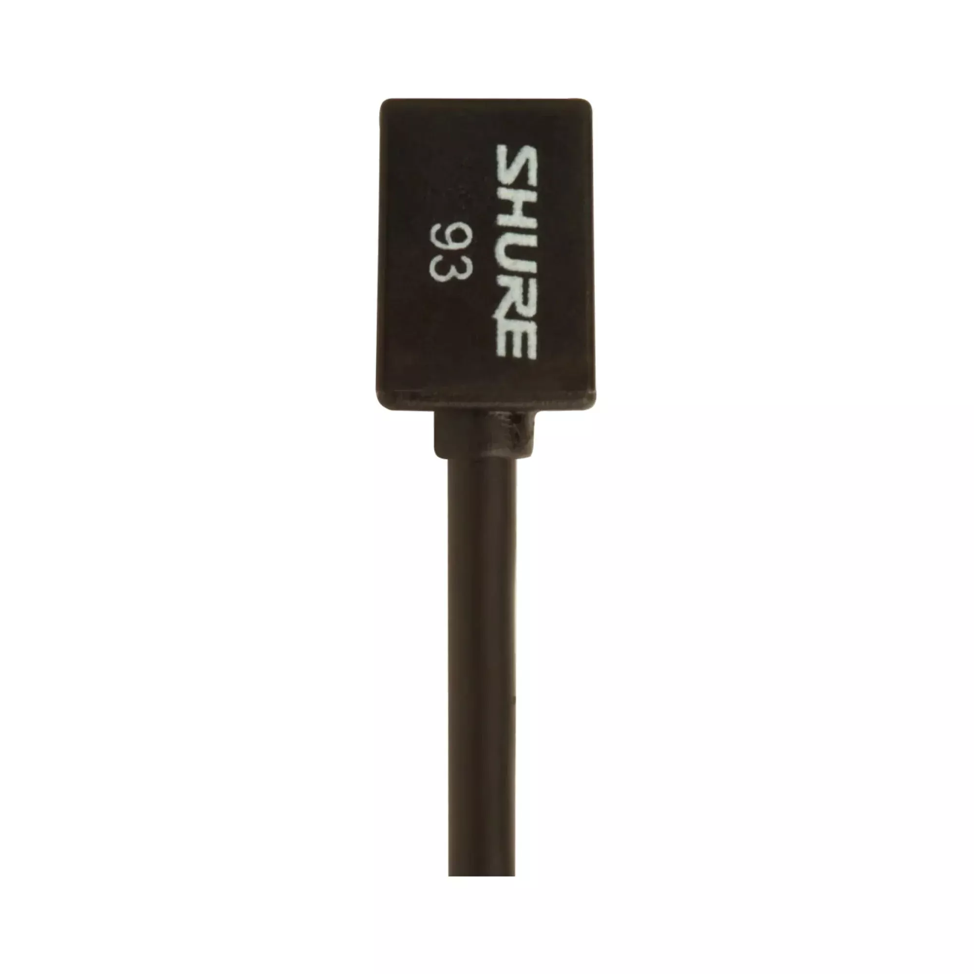 Shure WL93 Omnidirectional Lavalier Condenser Microphone for Wireless Systems with 4' Cable Black (Used)