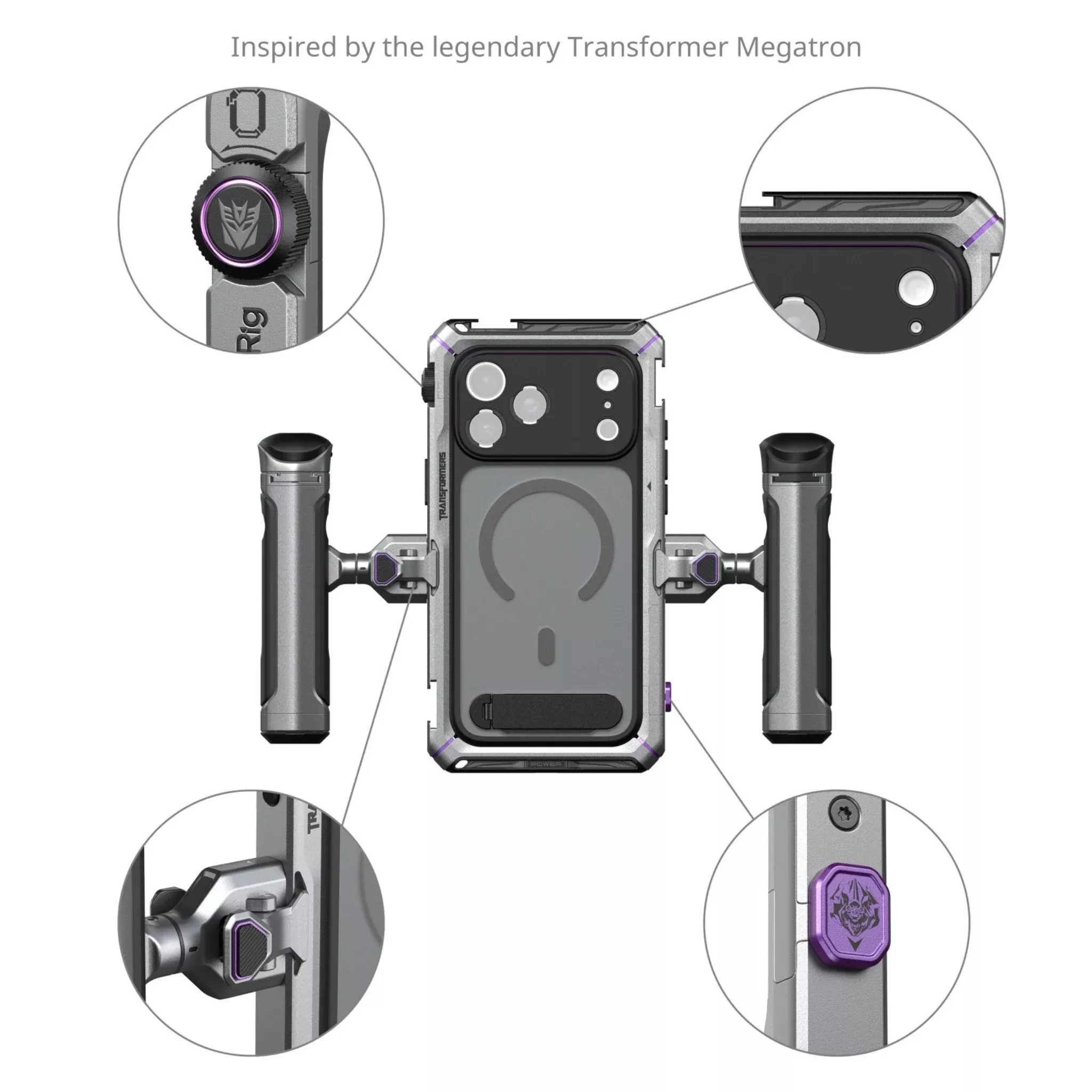 SmallRig 5584 Megatron Edition Dual Handheld Kit for iPhone 17 Pro Max