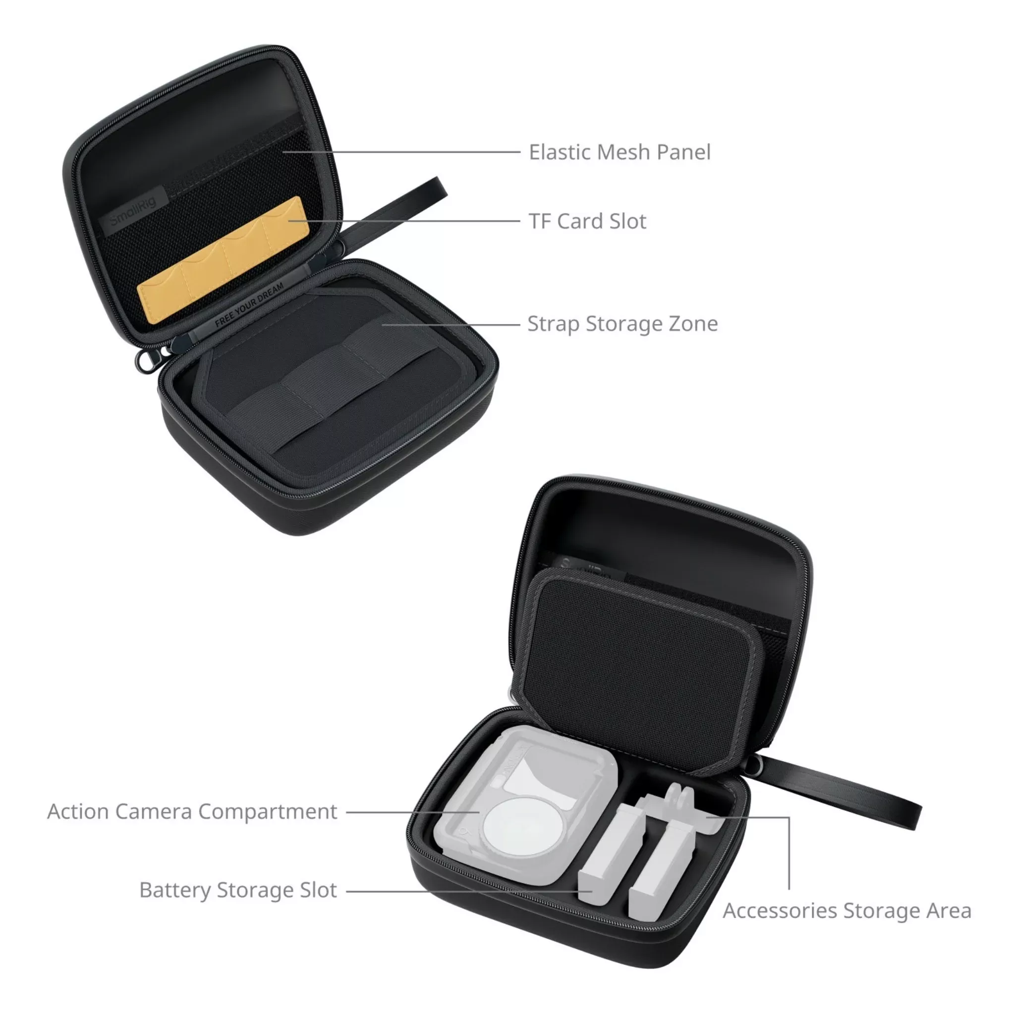 SmallRig 5917 Storage Bag for Action Cameras