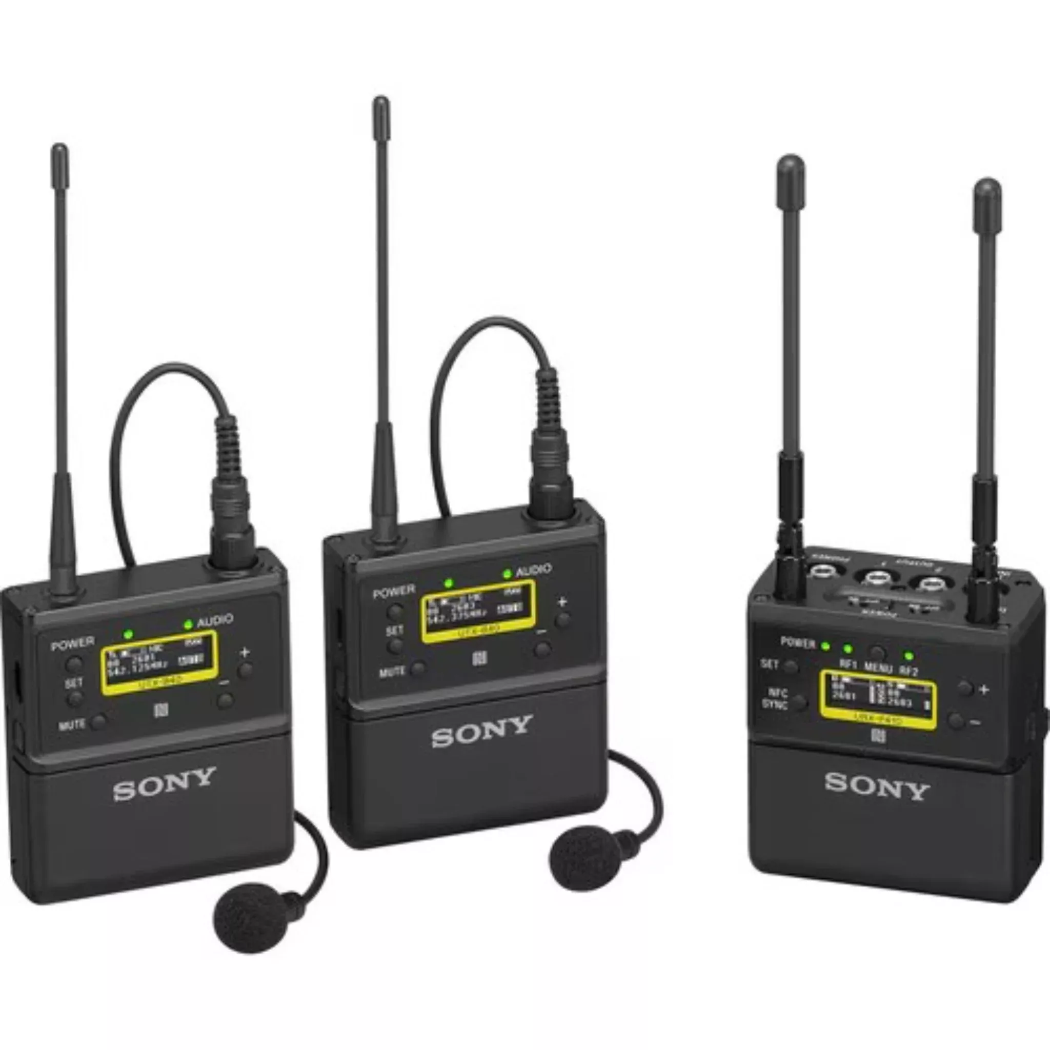 Sony UWPD27/14 UWP-D27 Dual Wireless Lavalier Microphone System