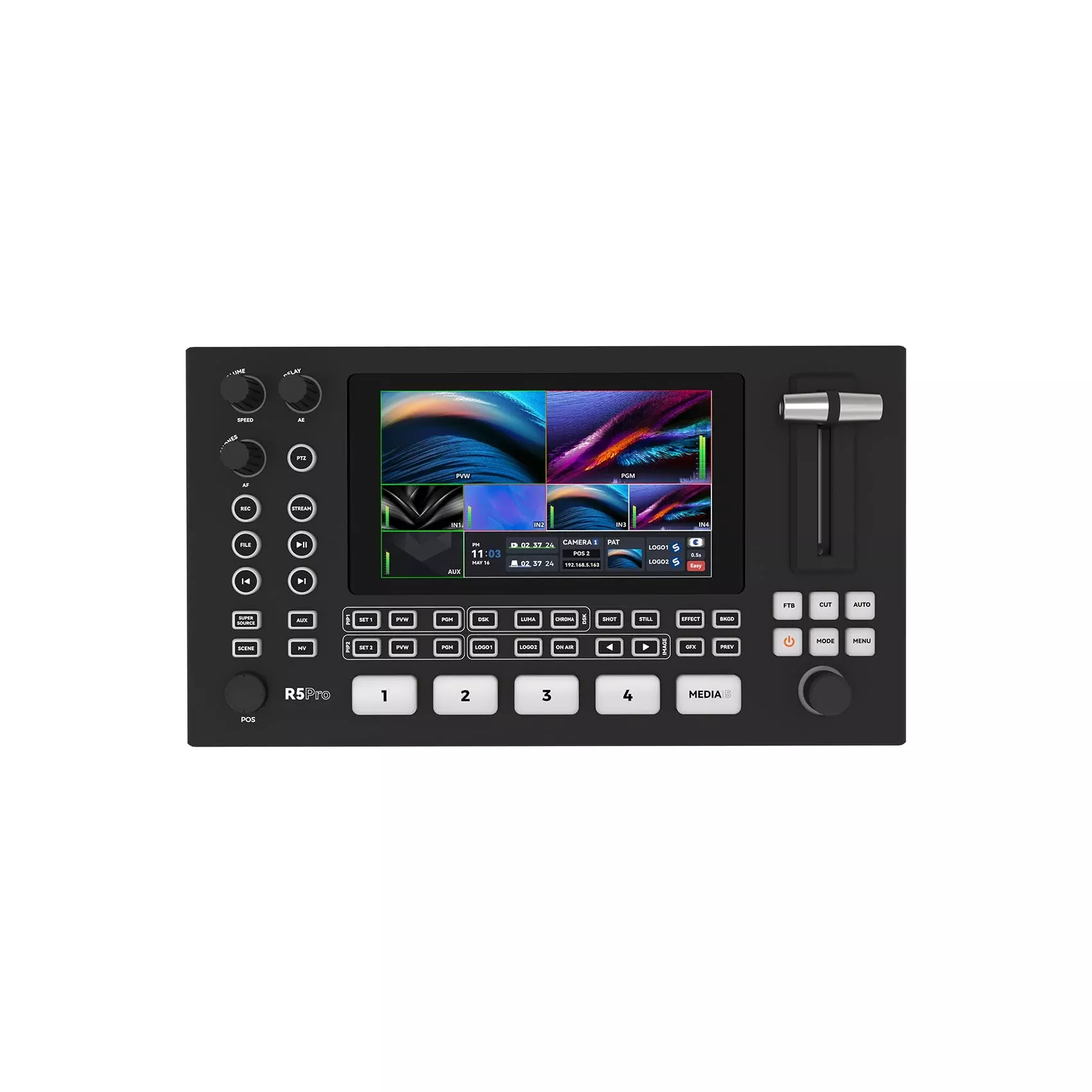 Sprolink NeoLIVE R5Pro 4K Live Streaming Switcher & Video Mixer