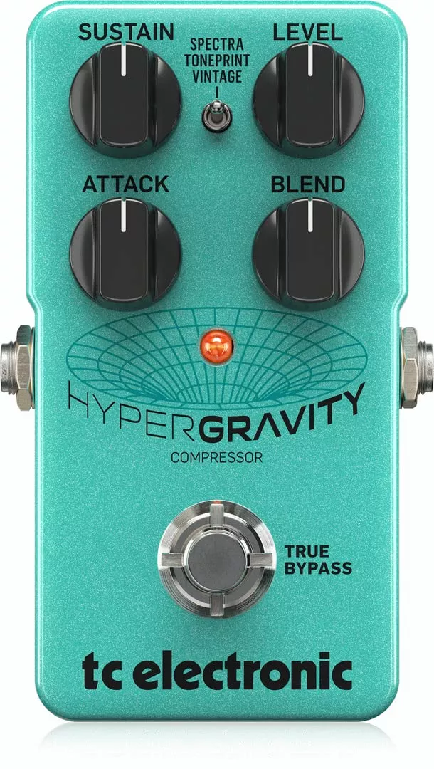 TC Electronic HYPERGRAVITY COMPRESSOR Exceptional Multiband Compression Pedal
