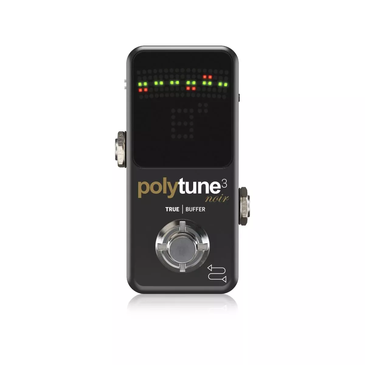 TC Electronic POLYTUNE 3 NOIR Tiny Polyphonic Tuner with Multiple Tuning Modes