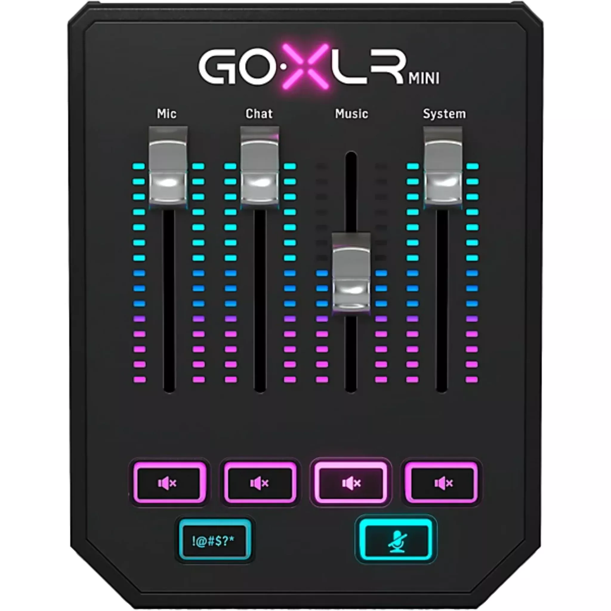 TC-Helicon GoXLR Mini 4-Channel USB Streaming Mixer & Audio Interface