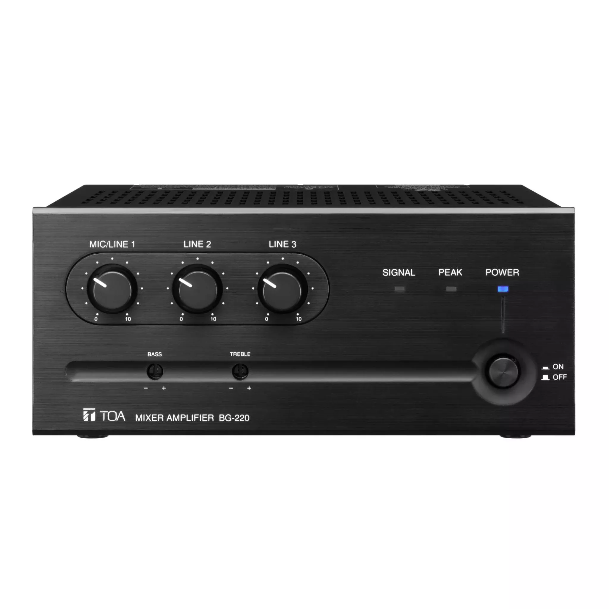 TOA BG-220 20W Three-Input Mixer Amplifier