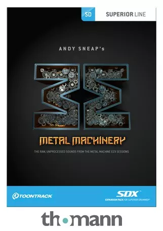 Toontrack SDX Metal Machinery