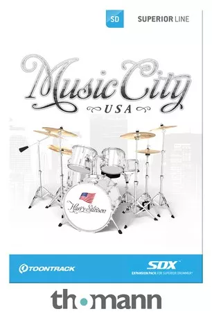 Toontrack SDX Music City USA