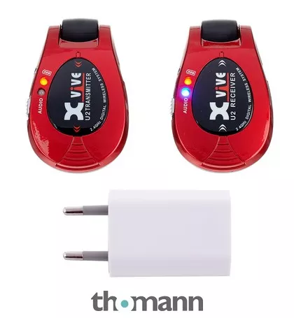 XVive Wireless System U2 Red Bundle