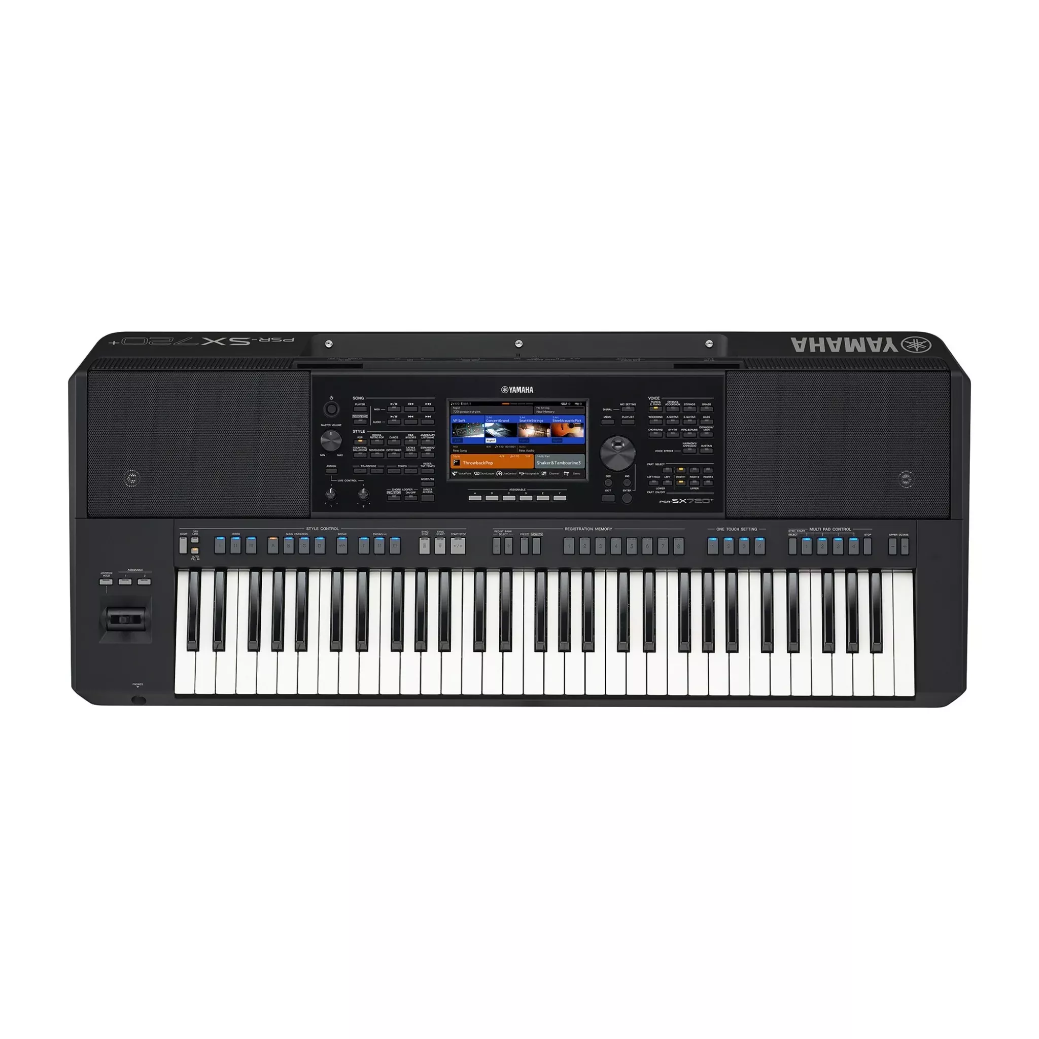 Yamaha PSR-SX720+ 61-Key Arranger Workstation Keyboard