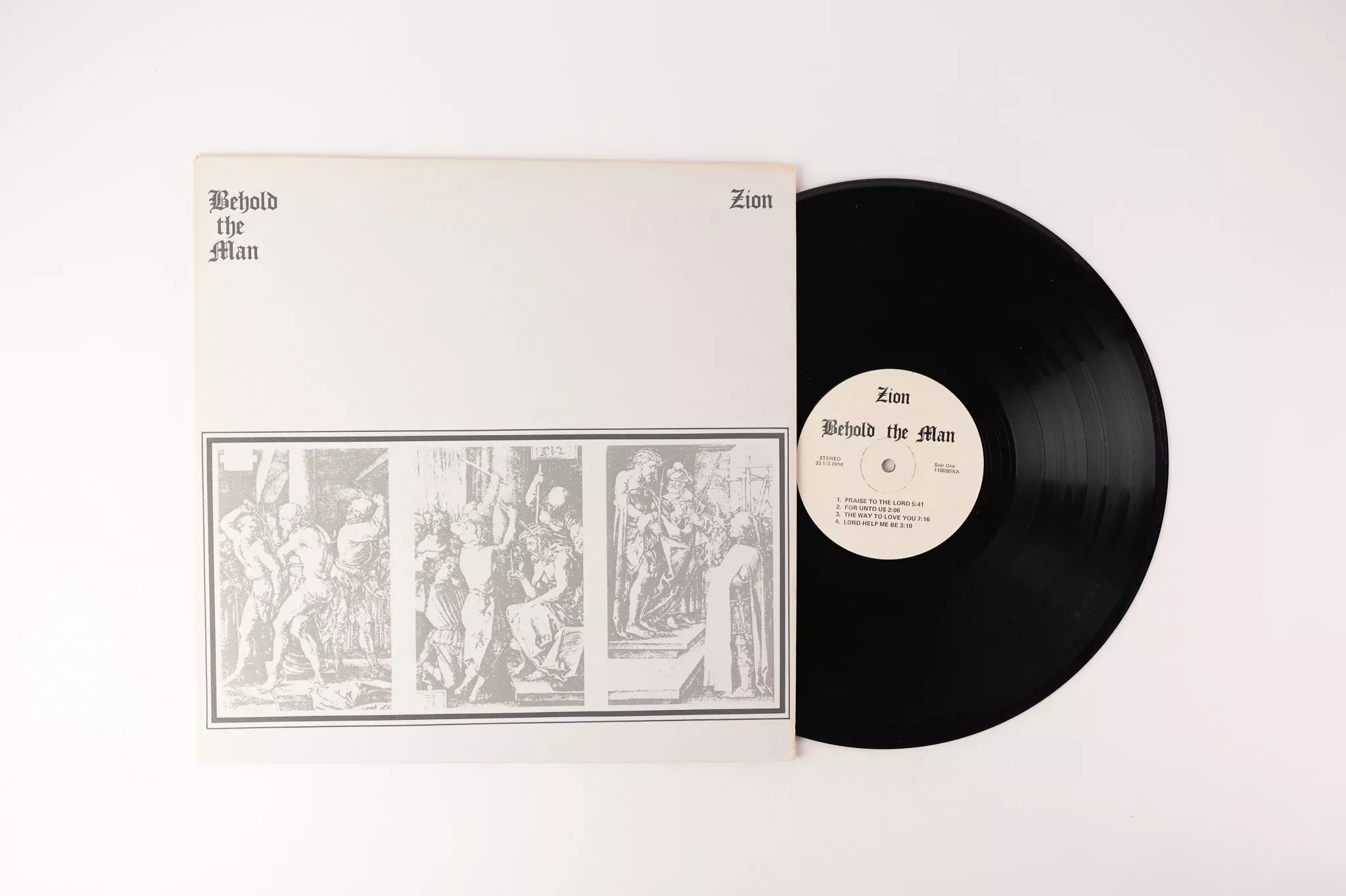 Zion - Behold The Man Private Press
